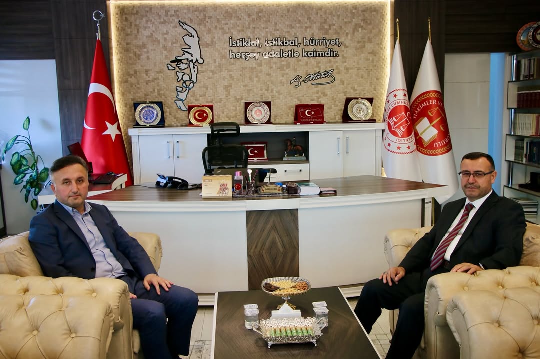 Kayseri İl Milli Eğitim Müdürü Esen, Cumhuriyet Başsavcısı Korkmaz'ı Ziyaret Etti