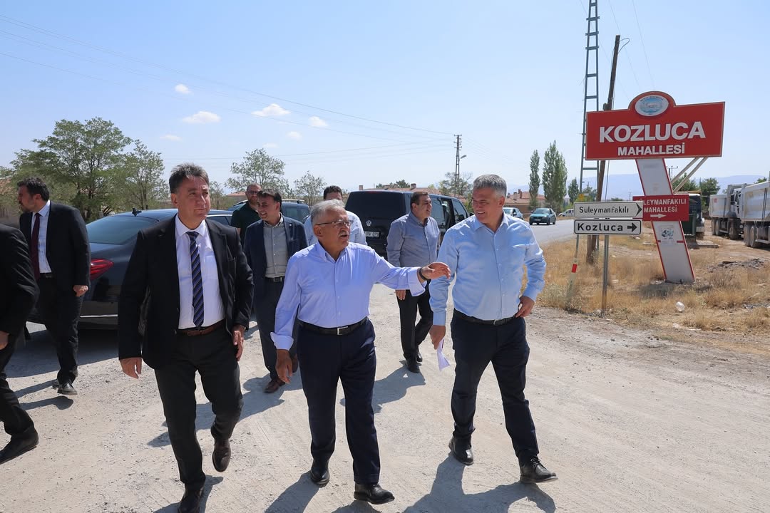 Kayseri'de Kırsal Yol Çalışmaları Hız Kesmeden Devam Ediyor