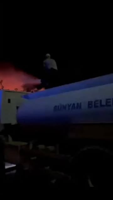 Kayseri OSB'de Yangın: Bünyan Belediyesi Destek Verdi
