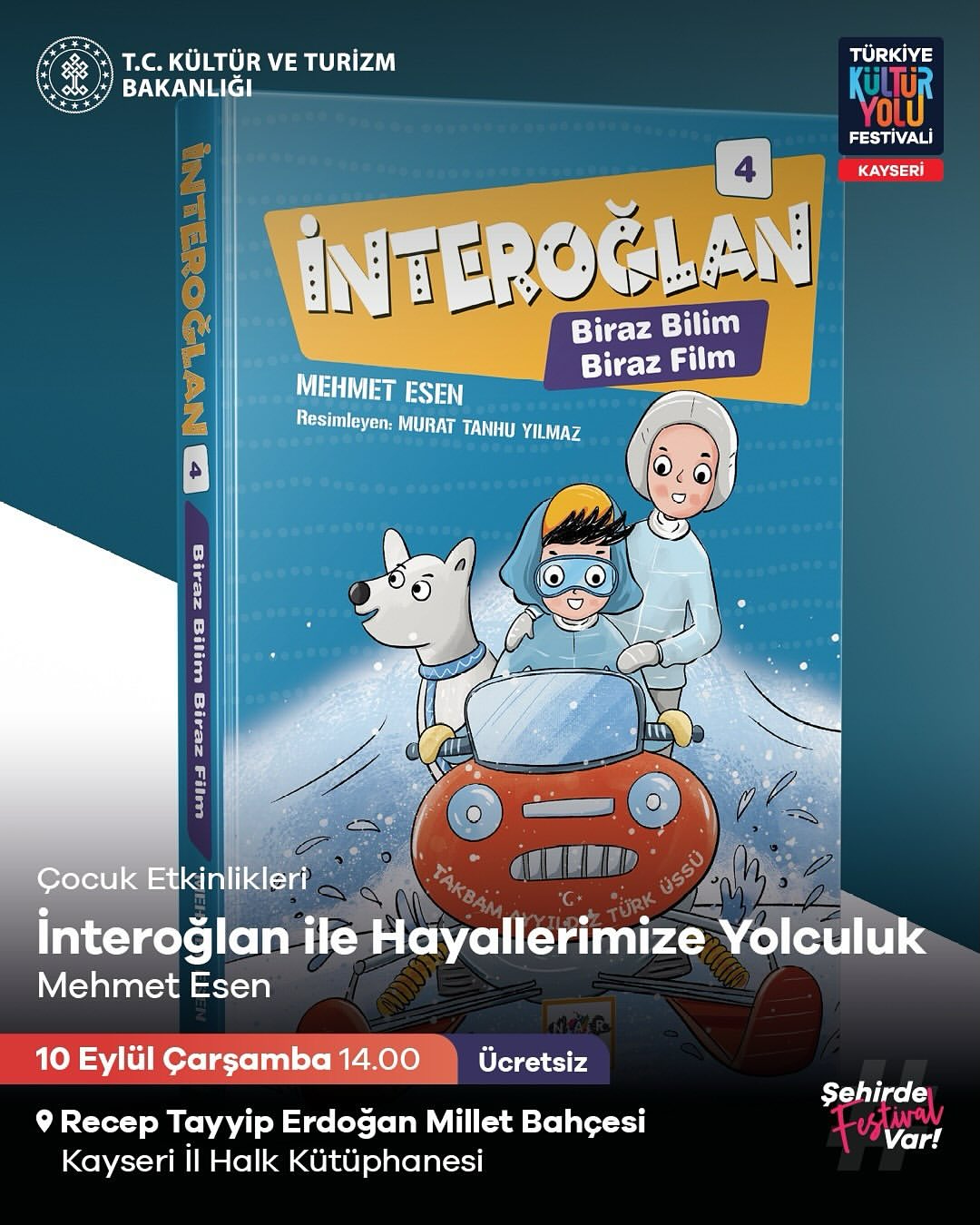 Kayseri'de Ücretsiz Çocuk Etkinlikleri Başlıyor