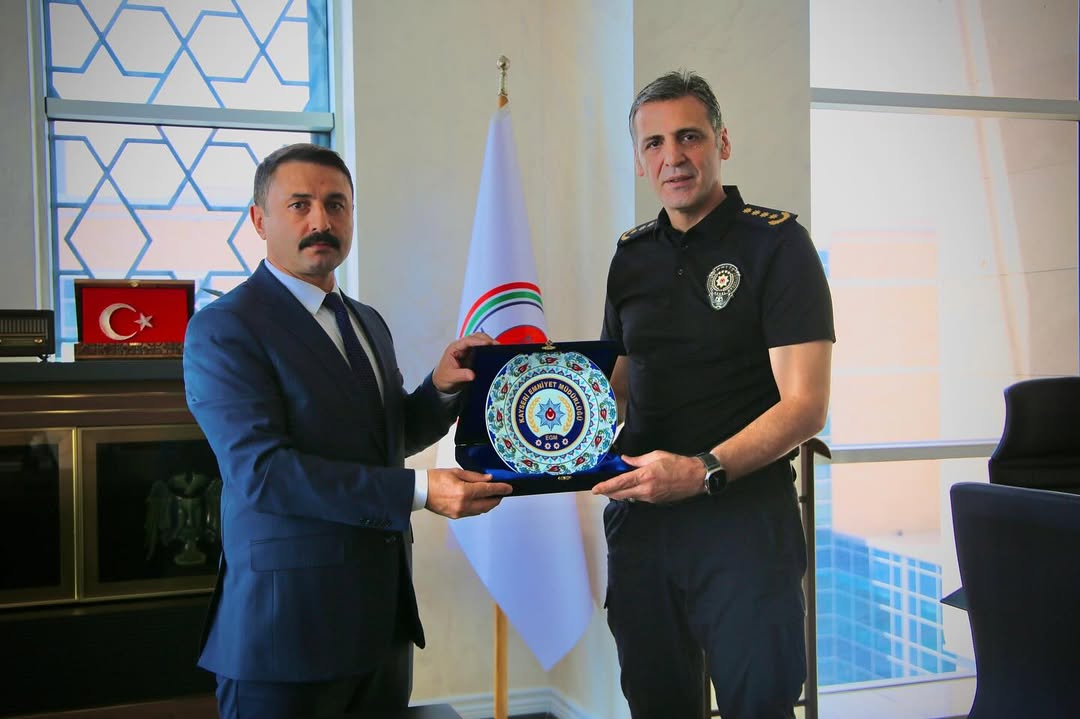 Kayseri Emniyet Müdürü, Bölge İdare Mahkemesi Başkanı'nı Ziyaret Etti