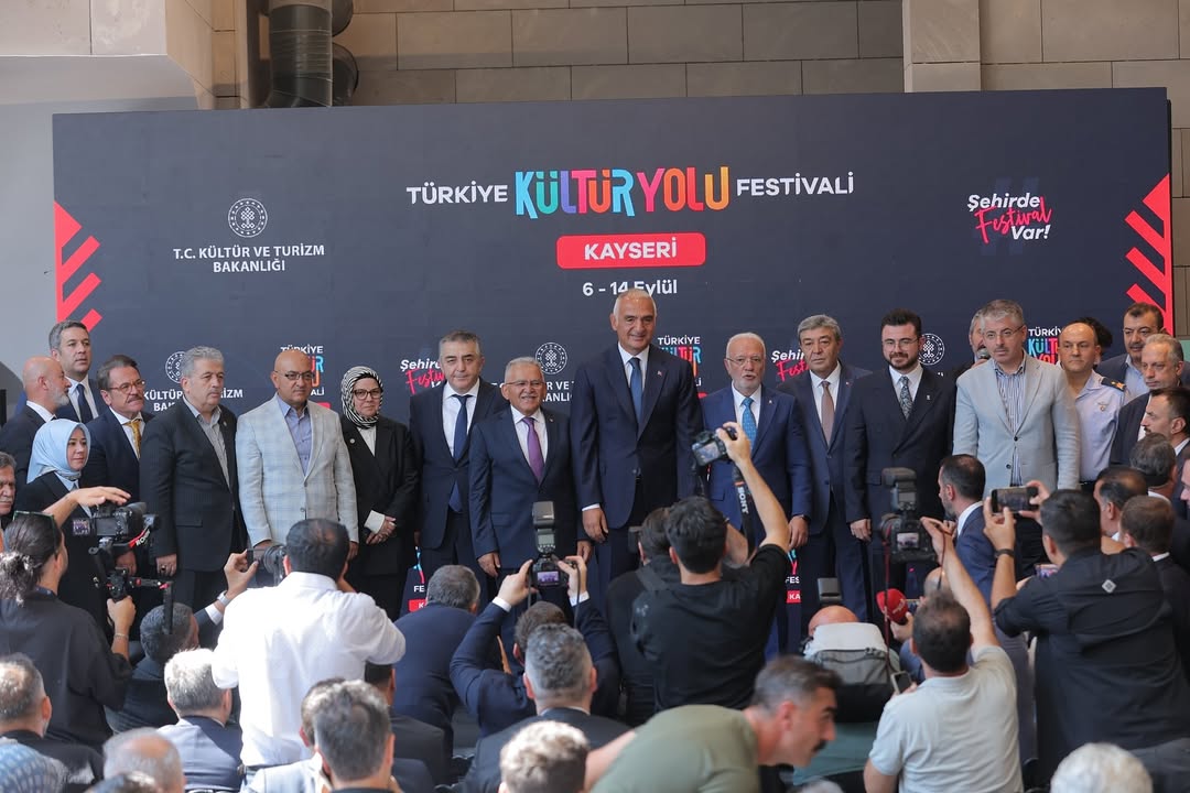 Kayseri Kültür Yolu Festivali Başladı: Şehir Kültür ve Sanatla Dolacak
