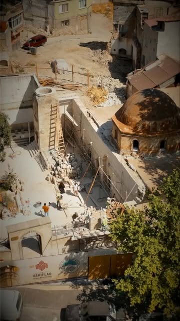 Kayseri Büyükşehir Belediyesi, Kahramanmaraş Boğazkesen Camii Restorasyonunu Sürdürüyor