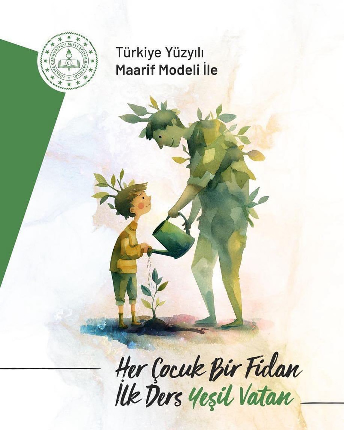 Kayseri'de Milli Eğitim Müdürlüğü Tarafından Gelecek Nesillere Ağaç Dikimi Projesi