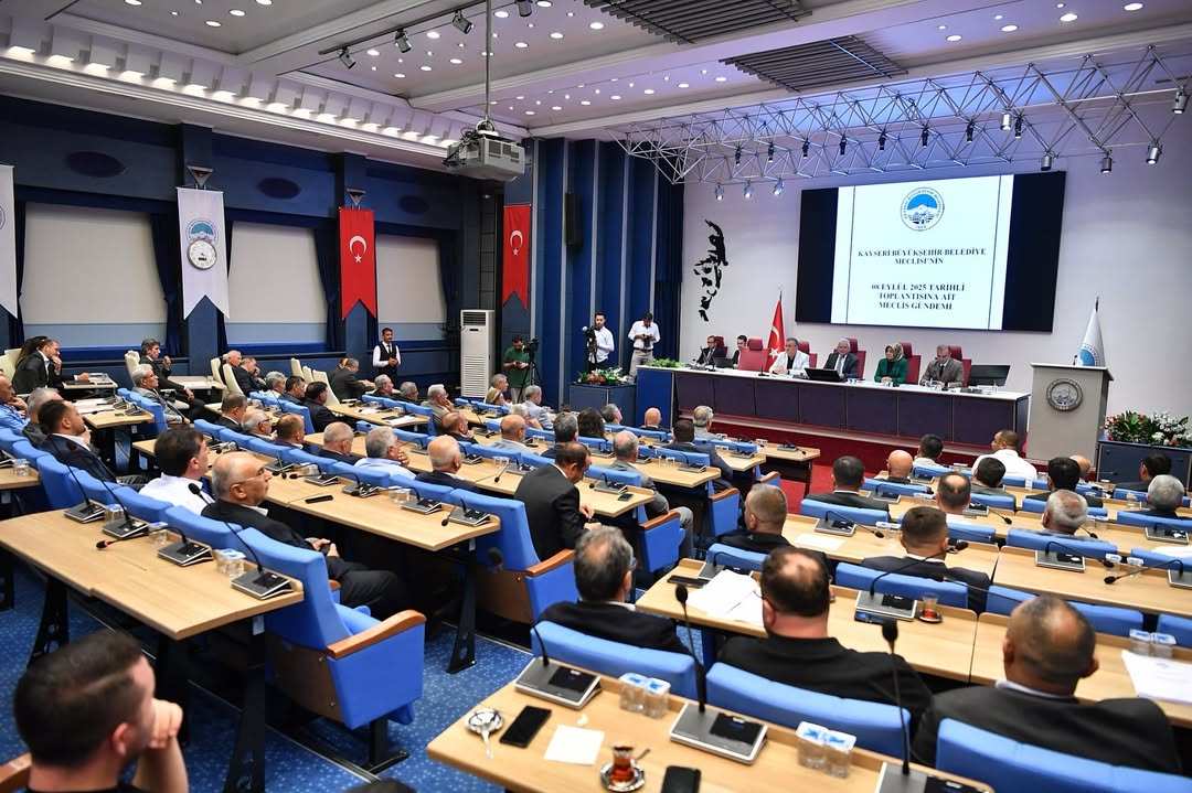 Kayseri Büyükşehir Belediyesi Eylül Ayı Meclis Toplantısı Sonuçlandı