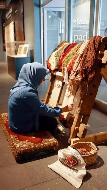 Kayseri'de Bünyan Halıları Dokuma Sergisi Festivalde Ziyaretçileri Bekliyor