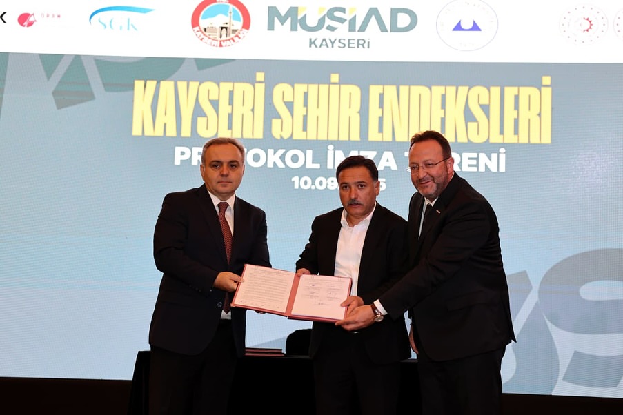 Kayseri Şehir Endeksleri Protokolü İmzalandı: Şehrin Kalkınmasına Yönelik Bilimsel Adım