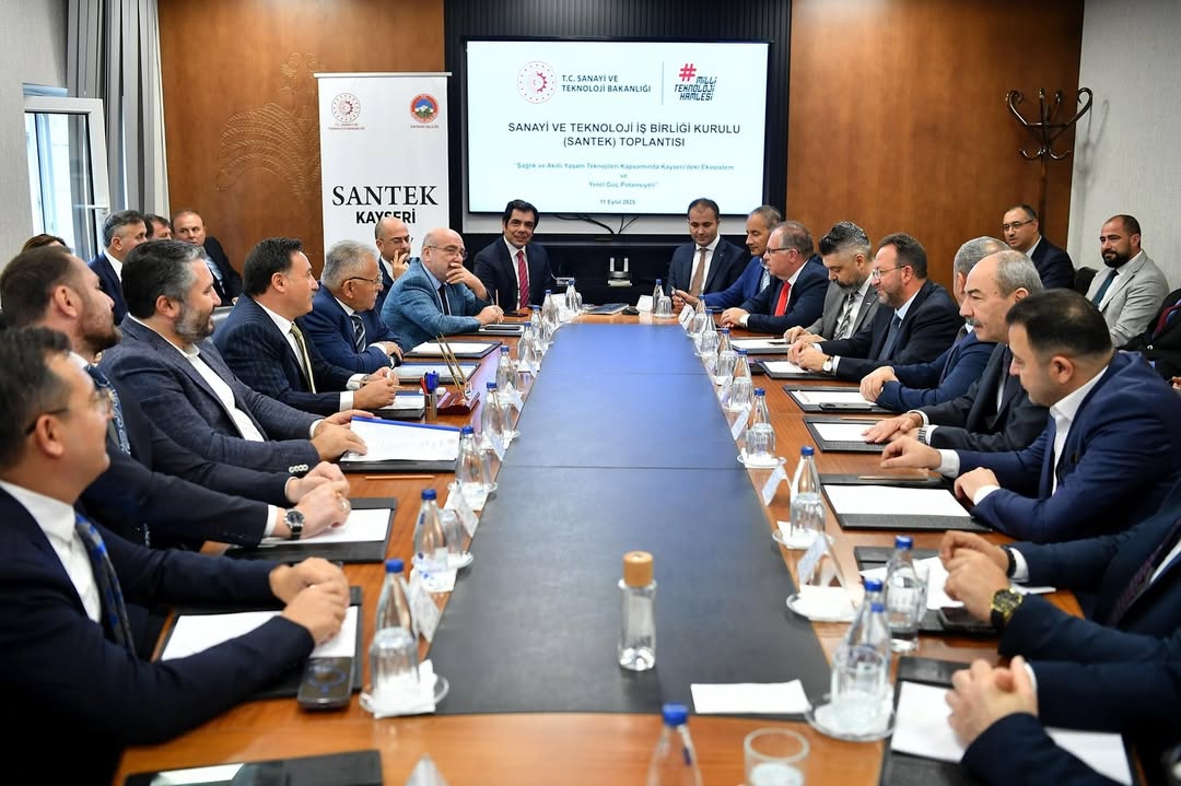 Kayseri'de Sanayi ve Teknoloji İşbirliği Toplantısı Gerçekleşti