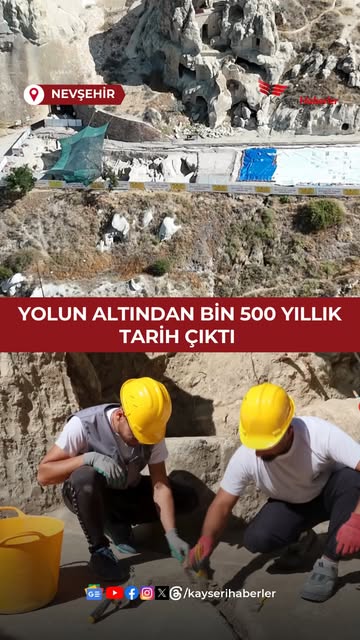 Nevşehir'de 5 Yüzyıllık Nekropol Keşfi: 50 Mezardan Oluşan Antik Alan Gün Yüzüne Çıktı
