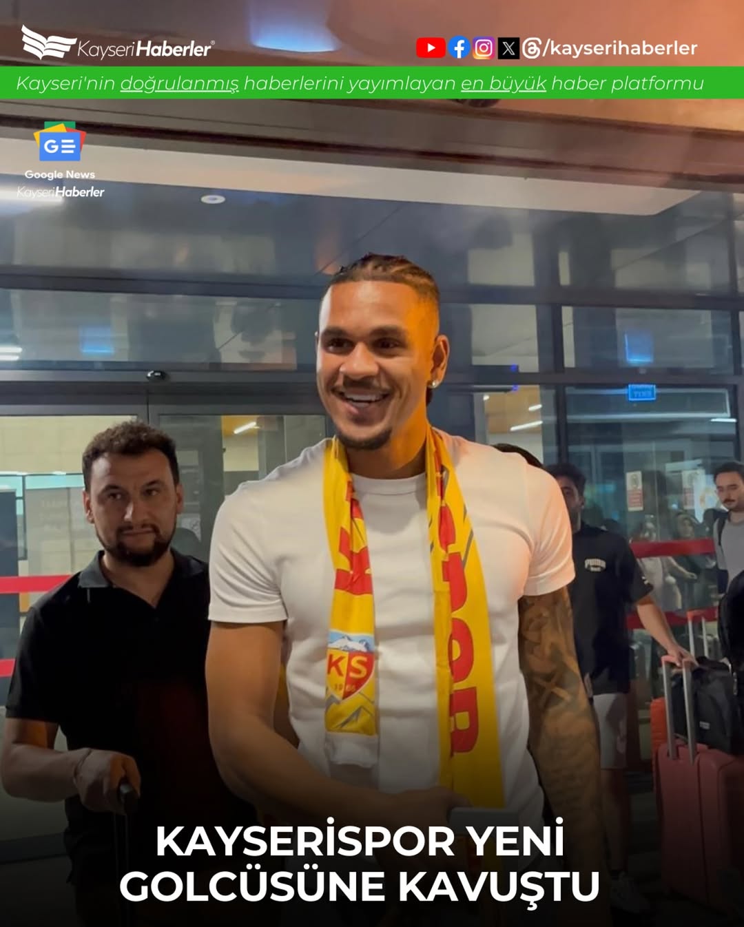 Kayserispor Yeni Golcüsü German Onugkha ile Anlaştı