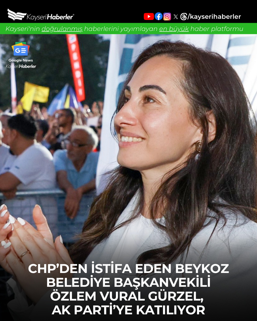 CHP'li Vekil Özlem Vural Gürzel AK Parti'ye Geçti