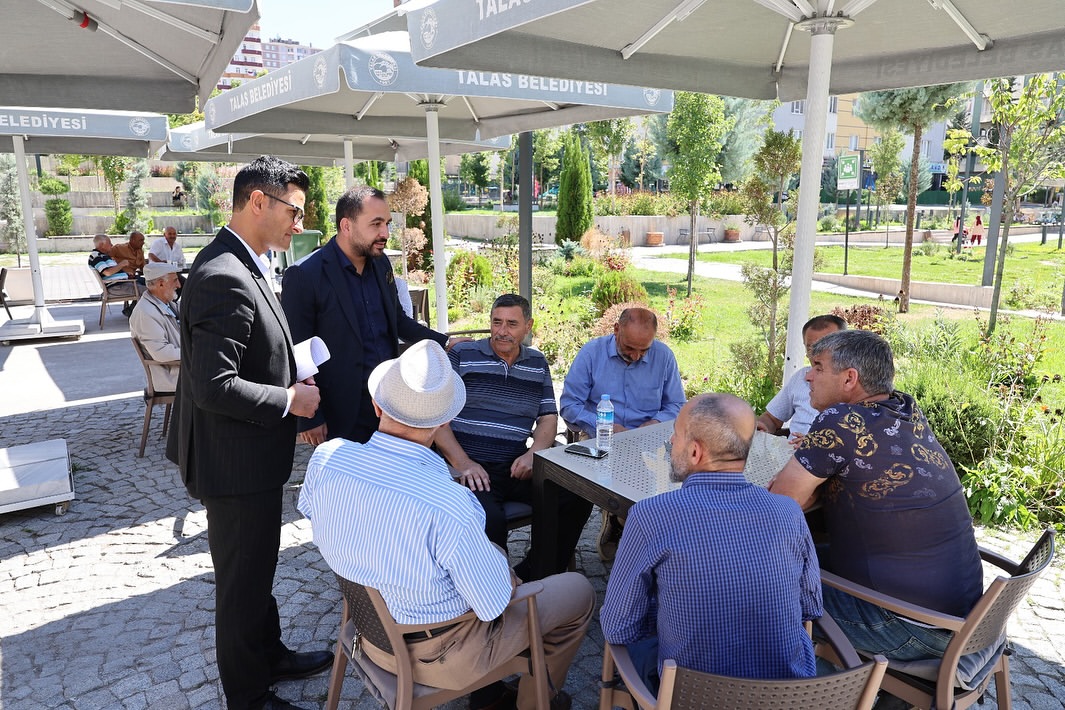 Talas Belediyesi Vatandaşlarla Buluştu, İhtiyaçlar Dinlendi