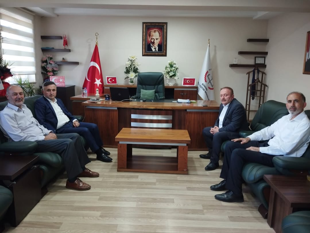 Kayseri İl Milli Eğitim Müdürü Esen, Bünyan İlçe Milli Eğitim Müdürlüğünü Ziyaret Etti