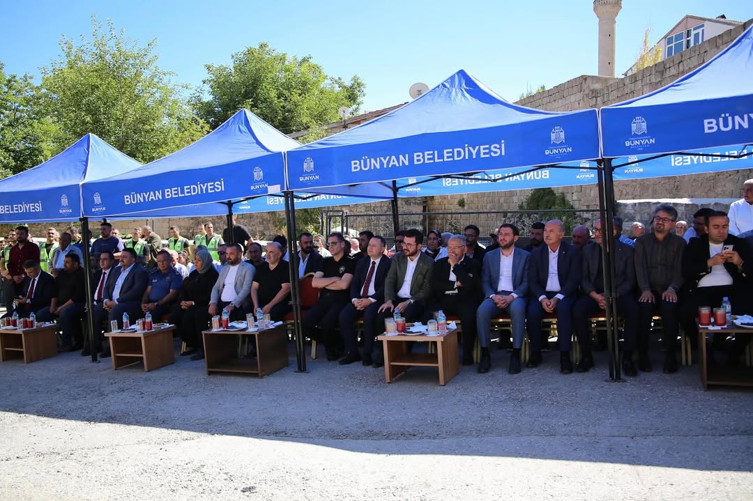Bünyan Hamamı, Protokolün Katılımıyla Açıldı