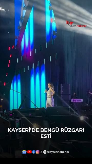Kayseri Kültür Yolu Festivali'nde Bengü Rüzgarı Esti