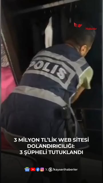 Kayseri'de Nitelikli Dolandırıcılık Operasyonu: 5 Şüpheli Gözaltına Alındı