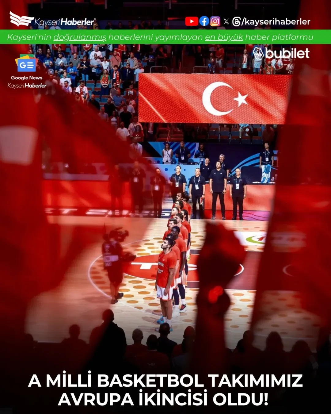 A Milli Basketbol Takımı EuroBasket 2025'te Gümüş Madalya Kazandı