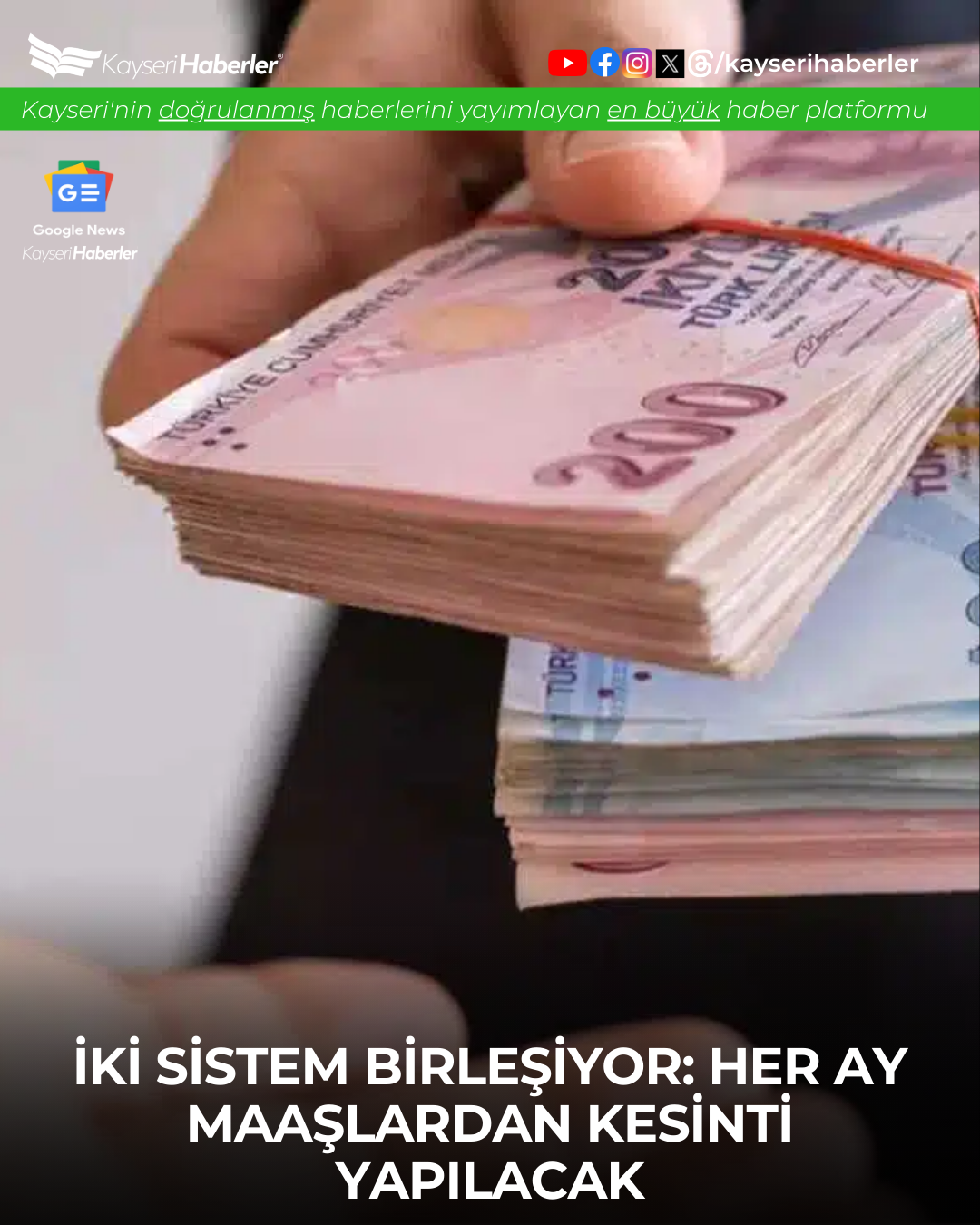 Kayseri'de Tamamlayıcı Emeklilik Sistemi (TES) Uygulaması Başlıyor
