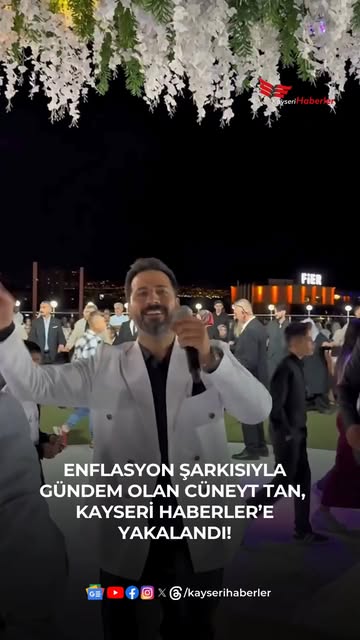 Kayseri'de Düğün Şarkıcısı Enflasyona Uyarladığı Türküyle Gündem Oldu