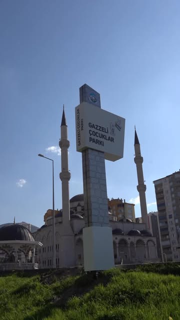 Talas Belediyesi Gazzeli Çocuklar İçin Park Yaptı
