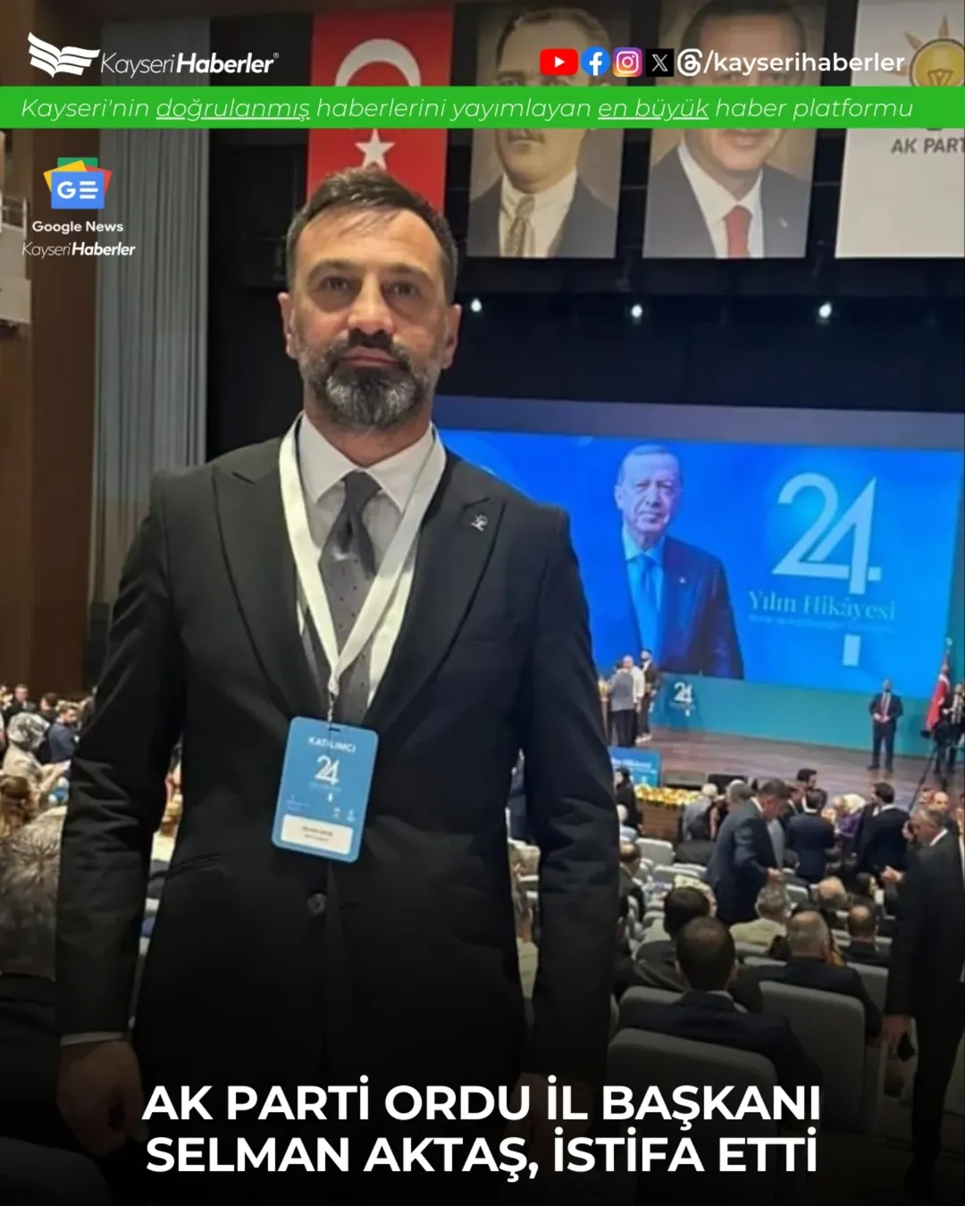AKP'de İstifa Dalgalanması: Bitlis ve Ordu İl Başkanları Görevlerini Bıraktı