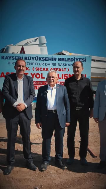 Kayseri'de Kırsal Kalkınma Hamlesi: Üçkuyu Köyü'ne Yeni Asfalt Yol