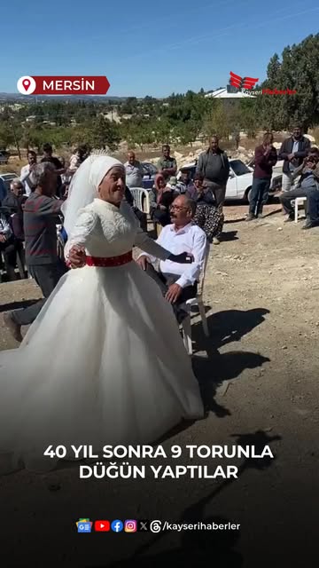 40 Yıl Sonra Hayallerini Gerçekleştirdiler: Mersin'de Muhteşem Düğün