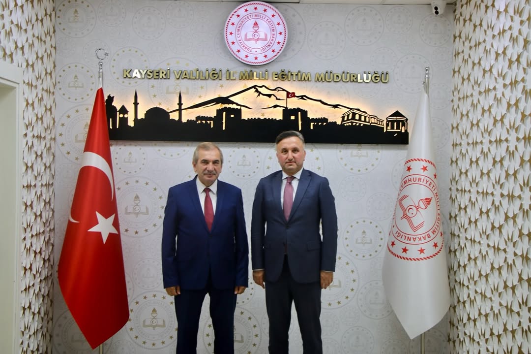 Kayseri Valisi, İl Milli Eğitim Müdürü ile Bir Araya Geldi