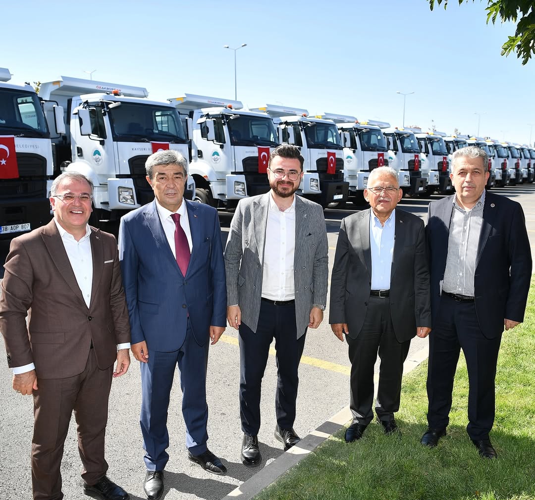 Kayseri'ye 38 Yeni Hizmet Aracı Kazandırıldı