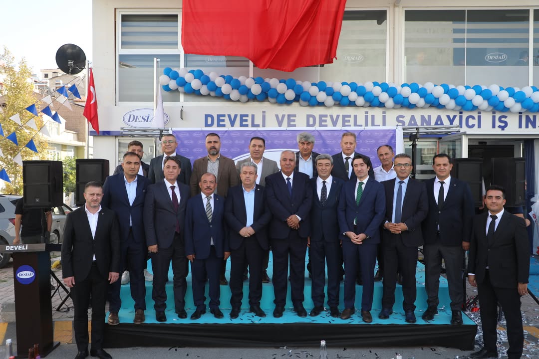Develi'de İş Dünyasının Buluşma Noktası: DESİAD Hizmet Binası Açıldı