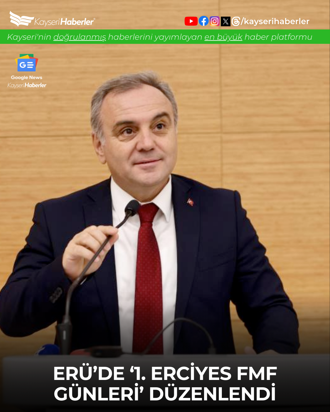 Erciyes Üniversitesi Tıp Fakültesi’nde FMF Sempozyumu Düzenlendi
