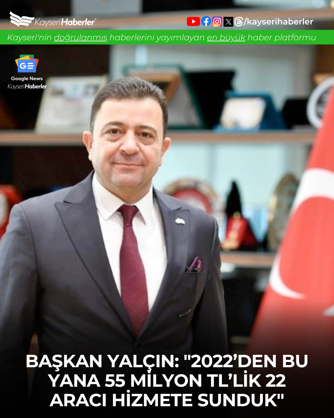 Kayseri OSB, Hizmet Filosunu Güçlendirmeye Devam Ediyor