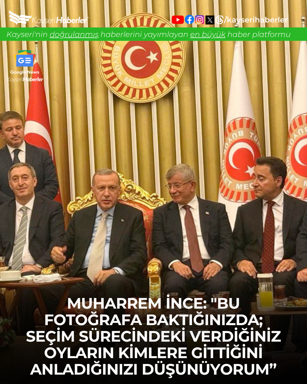 Muharrem İnce'den Seçim Sürecine İlişkin Anlamlı Paylaşım