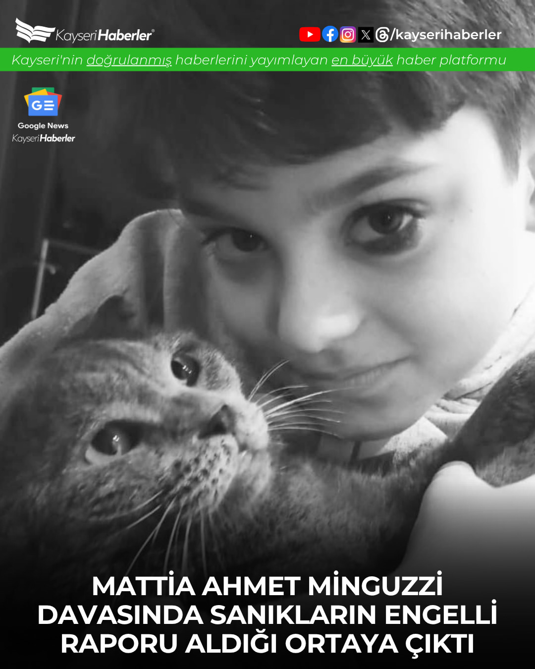 Mattia Ahmet Minguzzi Davasında Sanıklardan Engelli Raporu İddiası