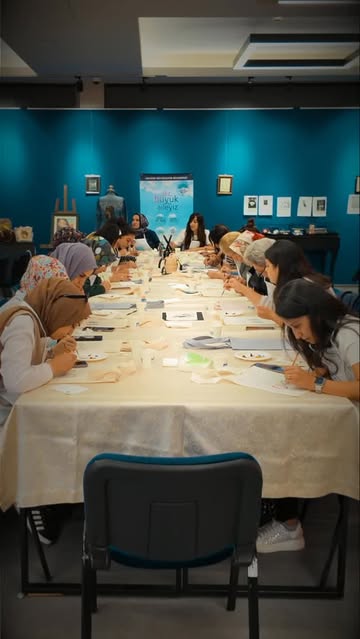Kayseri'de Kumaş Boyama Atölyesi ile Sanat ve Üretim Buluştu
