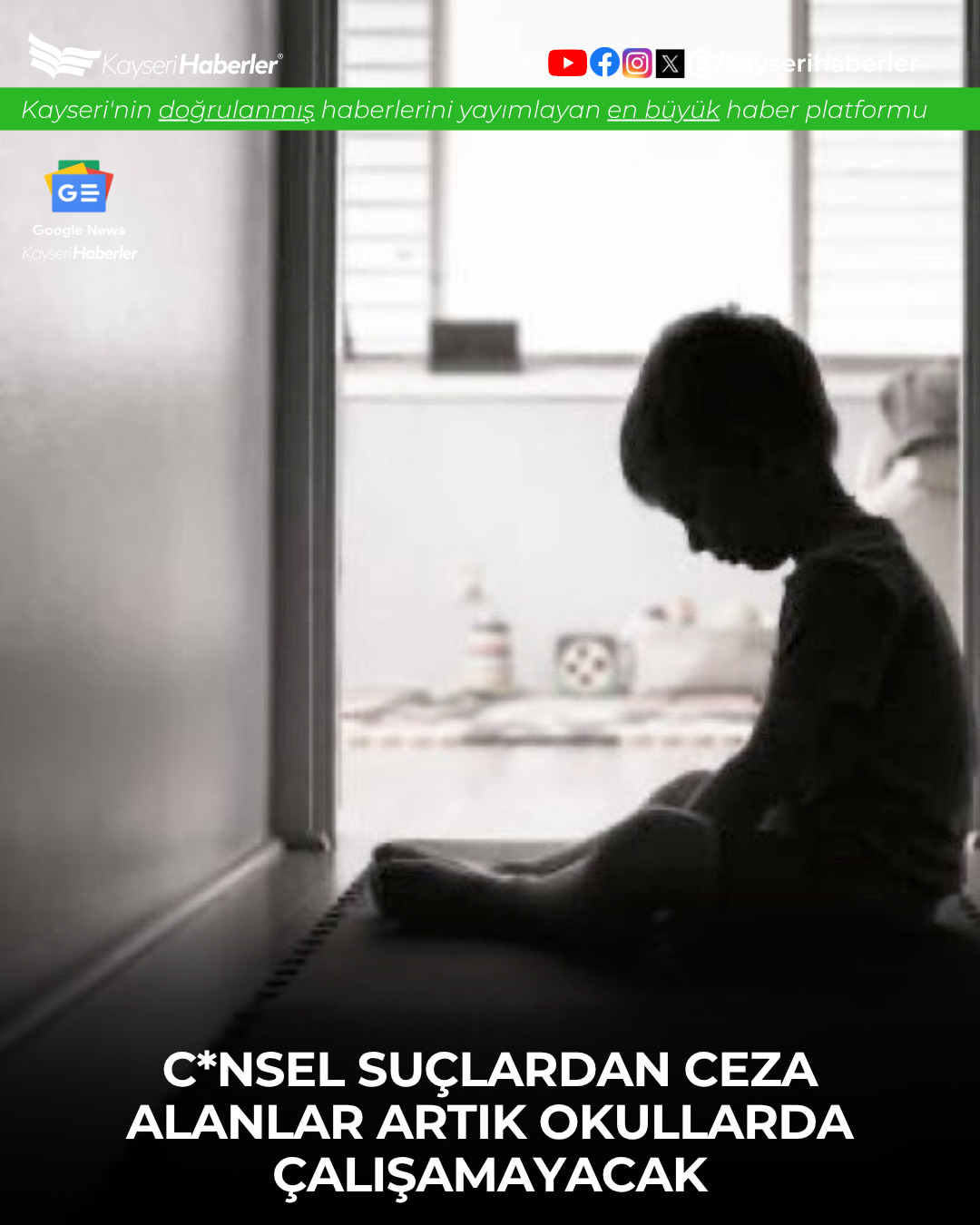 Çocukları Koruma Kanunu'na Cinsel Suç ve Uyuşturucu Mahkumlarına Yasak