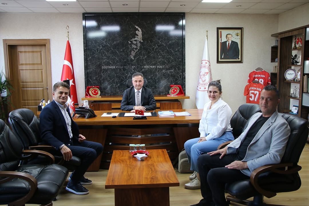 Kayseri Milli Eğitim Müdürü'ne Kanserle Mücadele Derneği Ziyareti