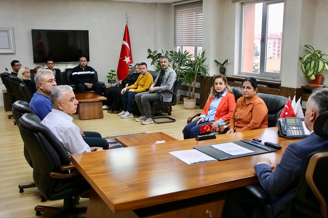 Kayseri İl Milli Eğitim Müdürlüğü'nde Personel ile Verimlilik Toplantısı