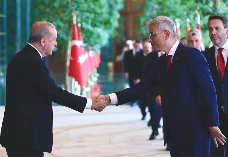 Kayseri Sağlık Çalışanları Cumhuriyet Bayramı'nda Cumhurbaşkanlığı Külliyesi'ndeki Törene Katıldı