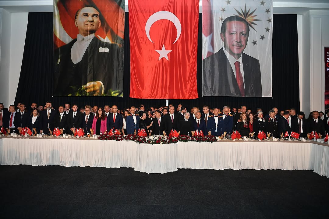 Kayseri'de 29 Ekim Cumhuriyet Bayramı Kabul Töreni Gerçekleştirildi